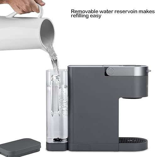 Miniatura 4 de Anbige Piezas de repuesto Depósito de agua de 66 onzas con soporte para filtro y 6 filtros de agua de carbón, compatible con cafeteras Keurig