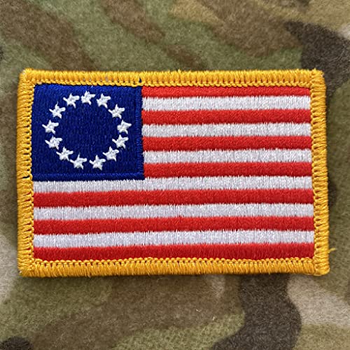 Tactical Betsy Ross Flag Patch - Red White & Blue