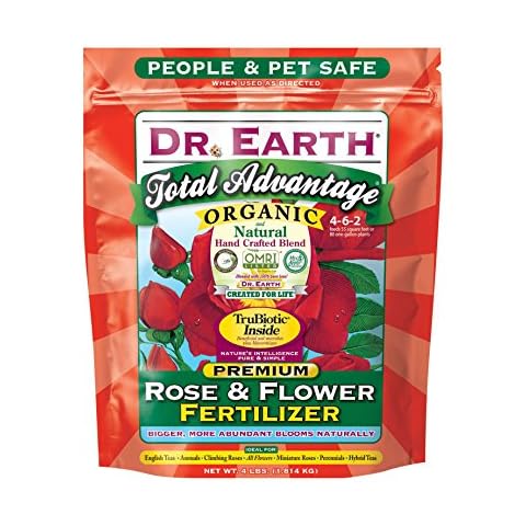 Dr. Earth Total Advantage Rose & Flower Fertilizer 4 lb Cover