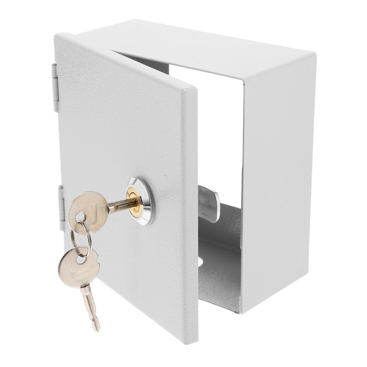VALICLUD Boîte Électrique Murale Étanche Acier Inoxydable avec Serrure Boîtier de Protection Vandalisme pour Prises Électriques Extérieures et Intérieures Résistante Aux Éclaboussures et