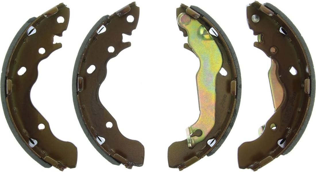 set of 4 Rear Drum Brake Shoe Set Automotive Replacement Shoes fits Hyundai Elantra 2.0L 1999 2000 2001 2002 2003 2004 2005 2006 2007 2008, fits Hyundai Tiburon 2.0L 1997 1998 1999