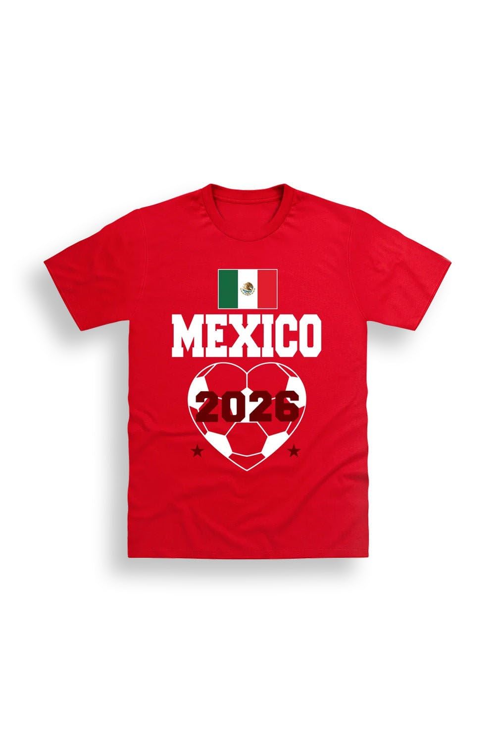 Brand Threads - Women's - Mexico Football T-Shirt - XL - Red