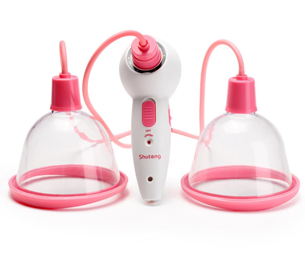 Women Larger Dual Vacuum Suction Cup Breast Pump
