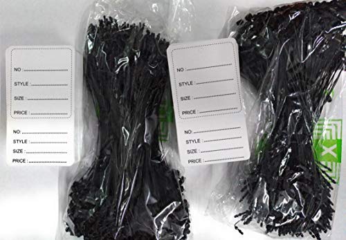 Sadar Shop 2 Part Large Garment Price Paper Tag Labels and Black 5 ...
