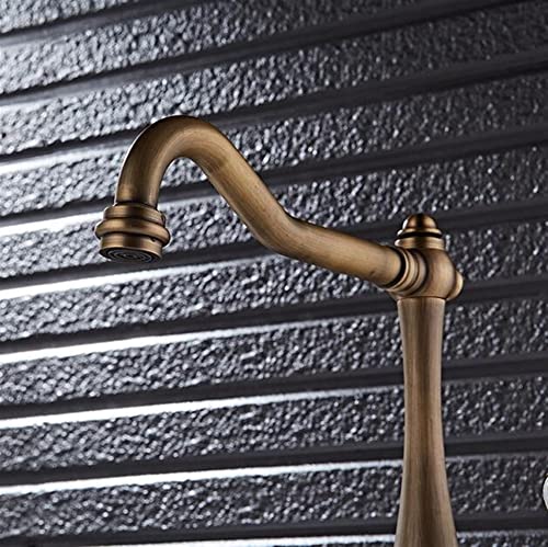 Robinet de cuisine pour lavabo au design authentique chic - 4