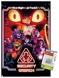 Five Nights at Freddy's: Security Breach - Key Art Wall Poster with Push Pins
