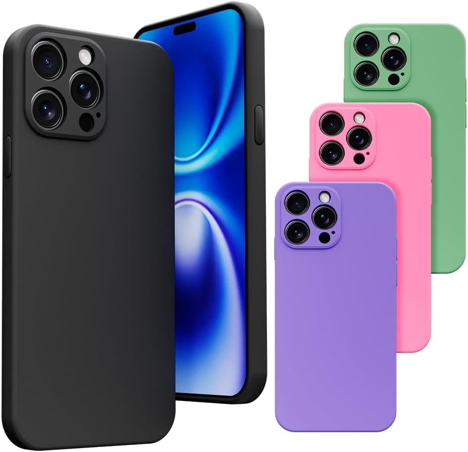 Capa Capinha Case Compatível iPhone 16 Pro Silicone Veludo Premium [2ASHOP] (LILÁS)