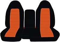 Vista 9 de Totally Covers Compatible con fundas de asiento de camión de dos tonos para Ford Ranger/Mazda Serie B 2004-2012 (banco dividido 60/40) con consola