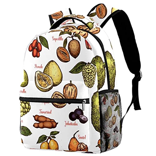 Sac à dos classique léger paresseux jaune anti mal de dos fille