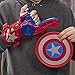 Power Moves Marvel Avengers Captain America Shield Sling Kids Roleplay, Black