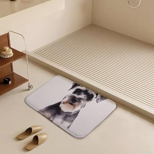 Well-Behaved Schnauzer�o�X�}�b�g���O - �X�[�p�[�\�t�g�z���o�X���[�����O ����~�� ������ ����\ �o�X���[���t���A�}�b�g �V�����[�^�u�A�R�[�����x���x�b�g�L�b�`��&���փ��O�p 19.7�C���`x31.5�C���`