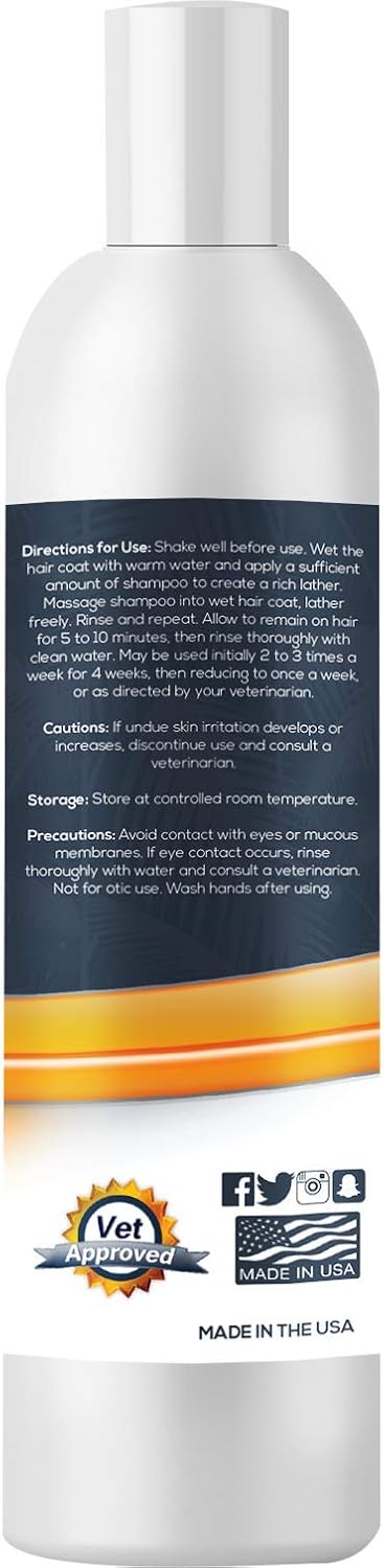 Jungle Pet Antifungal + Antibacterial Shampoo for Dogs & Cats with Ketoconazole & Chlorhexidine - Use for Ringworm, Hot Spots, Itch & Irritation -16oz, pink (JP1005) : Pet Supplies