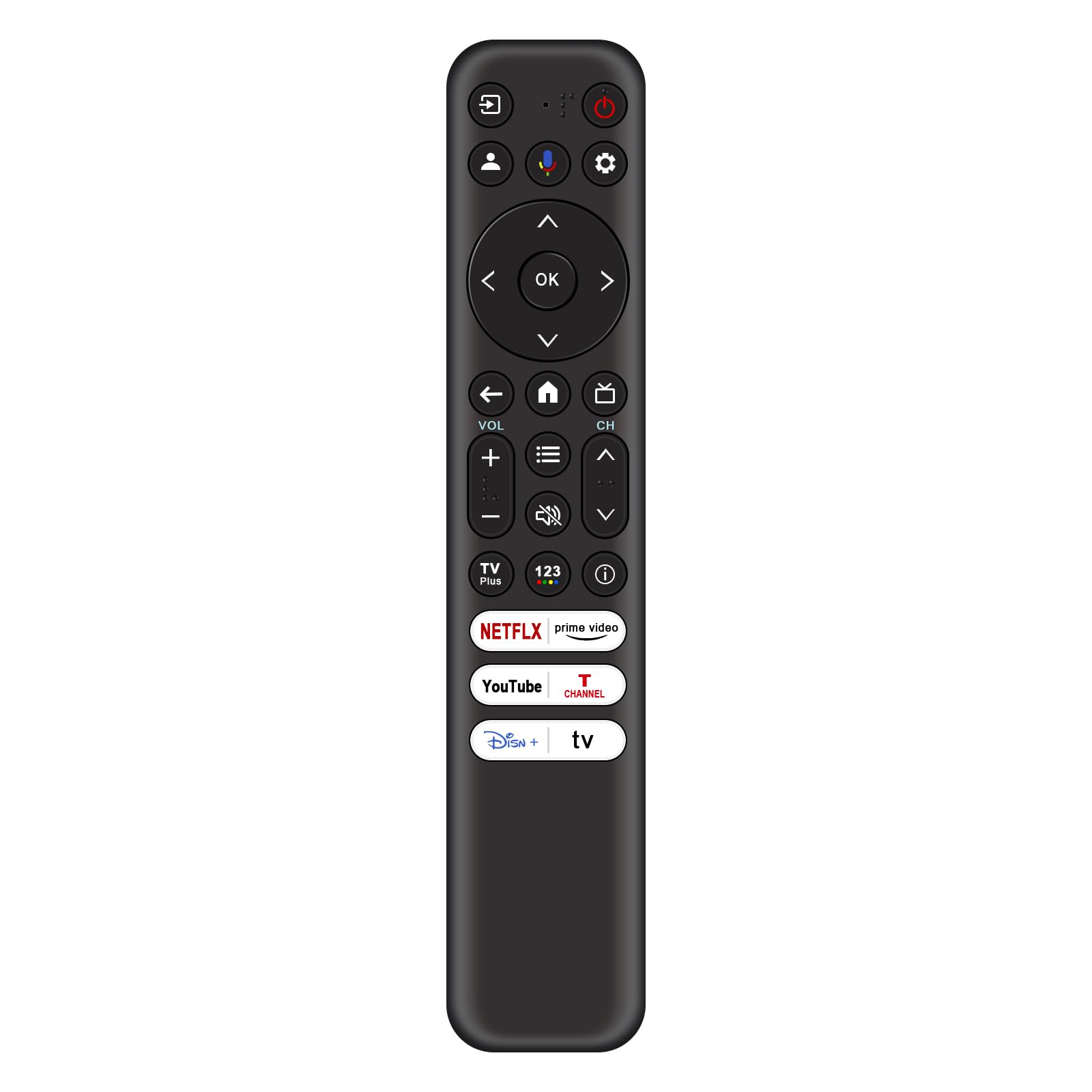 Télécommande vocale RC813 remplacer commande cassée TV TCL LED - 8