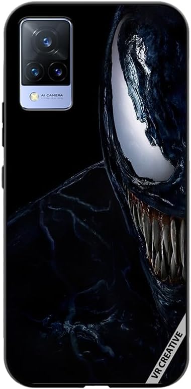 VR CreativeProtective Case Cover For Vivo V21 5G Venom Design Multicolour NR586777