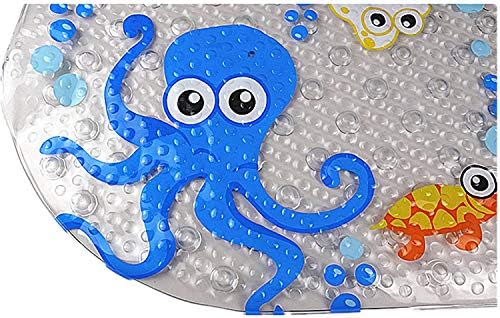 Anlass kids cartoon non-slip mats, mildew-resistant non-slip mats for children. Octopus