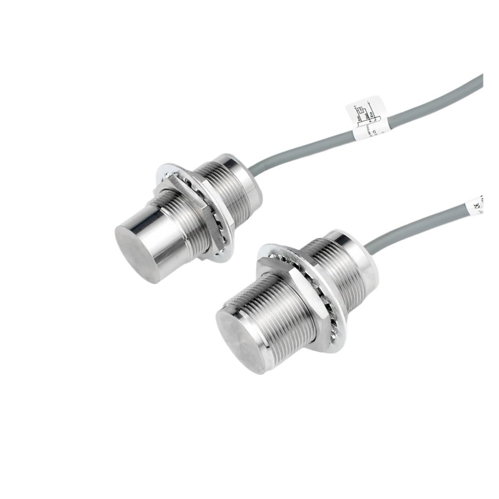 Sensor de proximidad inductivo industrial totalmente metálico con carcasa metálica, detector de distancia magnético multicanal(PNP NO)