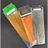 オーストリッチ羽根ミニ3点 フライマテリアル