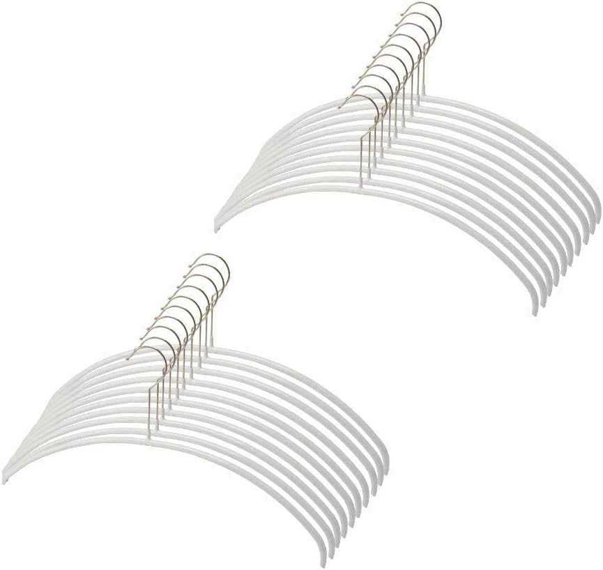 Amazon.co.jp 【Amazon.co.jp 限定】アイクラシ(Ikurashi) ハンガー かたくずれ防止 すべらない 10本組