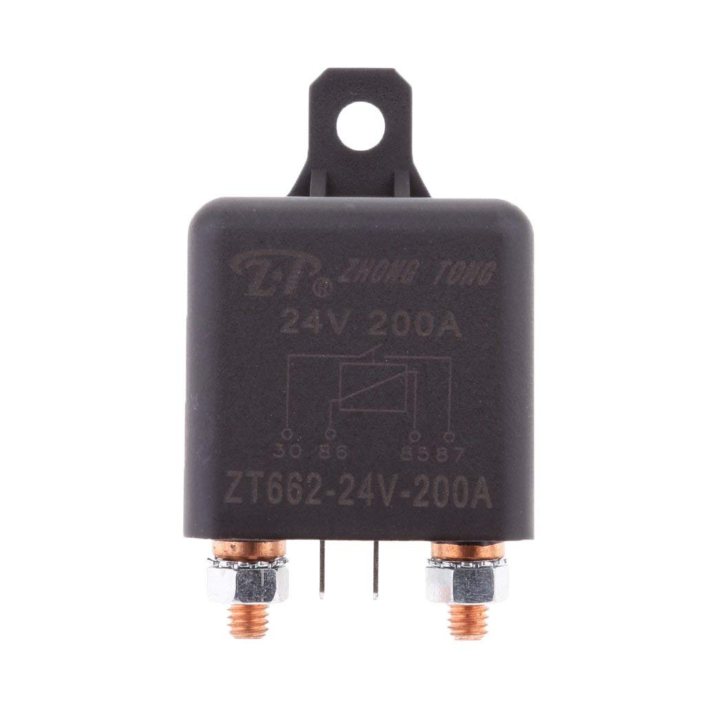 Electrical 24V 200A 4 Pin Split Charge Relay Car Starter Alarm Ignition Parts Relay