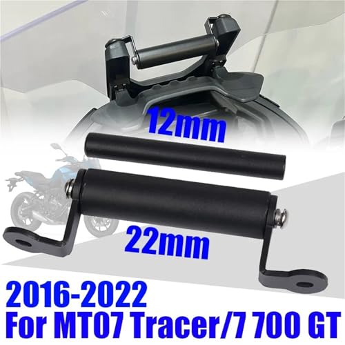 Soporte GPS Yamaha MT07 Tracer barra manillar 7
