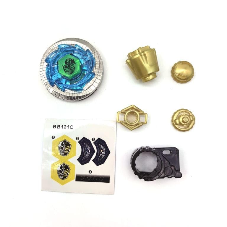 Image of Funstars Duouranus 230WD Metal Fury Spinning Top with Launcher (Blue) (BB121C)