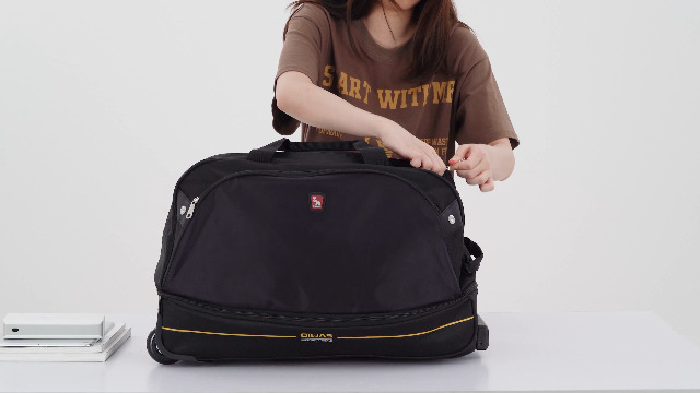 Amazon | [OIWAS] ボストンキャリー 45~55L 容量拡張 2way キャリー