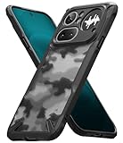 Ringke Coque Compatible avec Nothing Phone (4a) Pro Case Accessoires [Fusion X] Antichoc Protection [Militaire Défense] Résistant aux Rayures Polycarbonate Solide Rigide TPU Bumper Étui   Camo Black