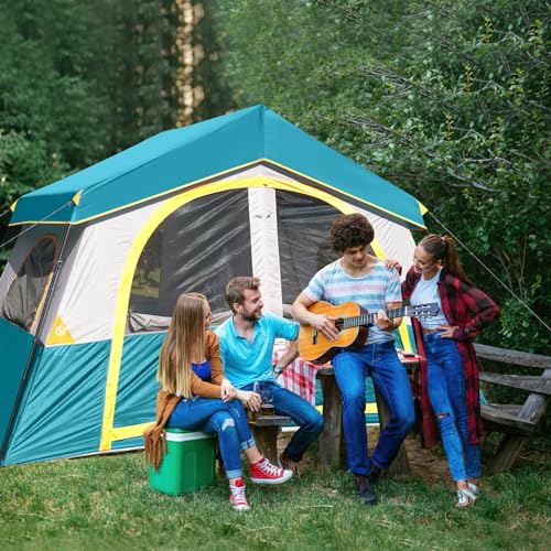 Heavy Duty 8-Person Camping Tent