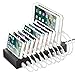 NEXGADGET Detachable10 Port USB Charging Station Desktop Charing Stand Organizer Fits Most USB-charged Devices