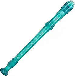 Flauta Doce Soprano Germânica Em C YRS-20G Azul Yamaha