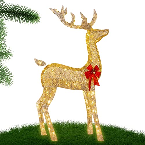 Gartendeko Weihnachten beleuchtet Weihnachtsdeko Garten 2023 finden