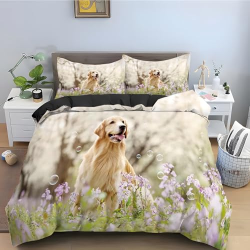 Housse de couette 240 x 260 fermeture éclair parure lit microfibre douce - 2