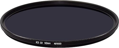 ICE CO Slim 4.409 in MC ND1000 Filtro de densidad neutra ND 1000 10 Stop 16 Capa Nano Multi-Coated Vidrio óptico 112