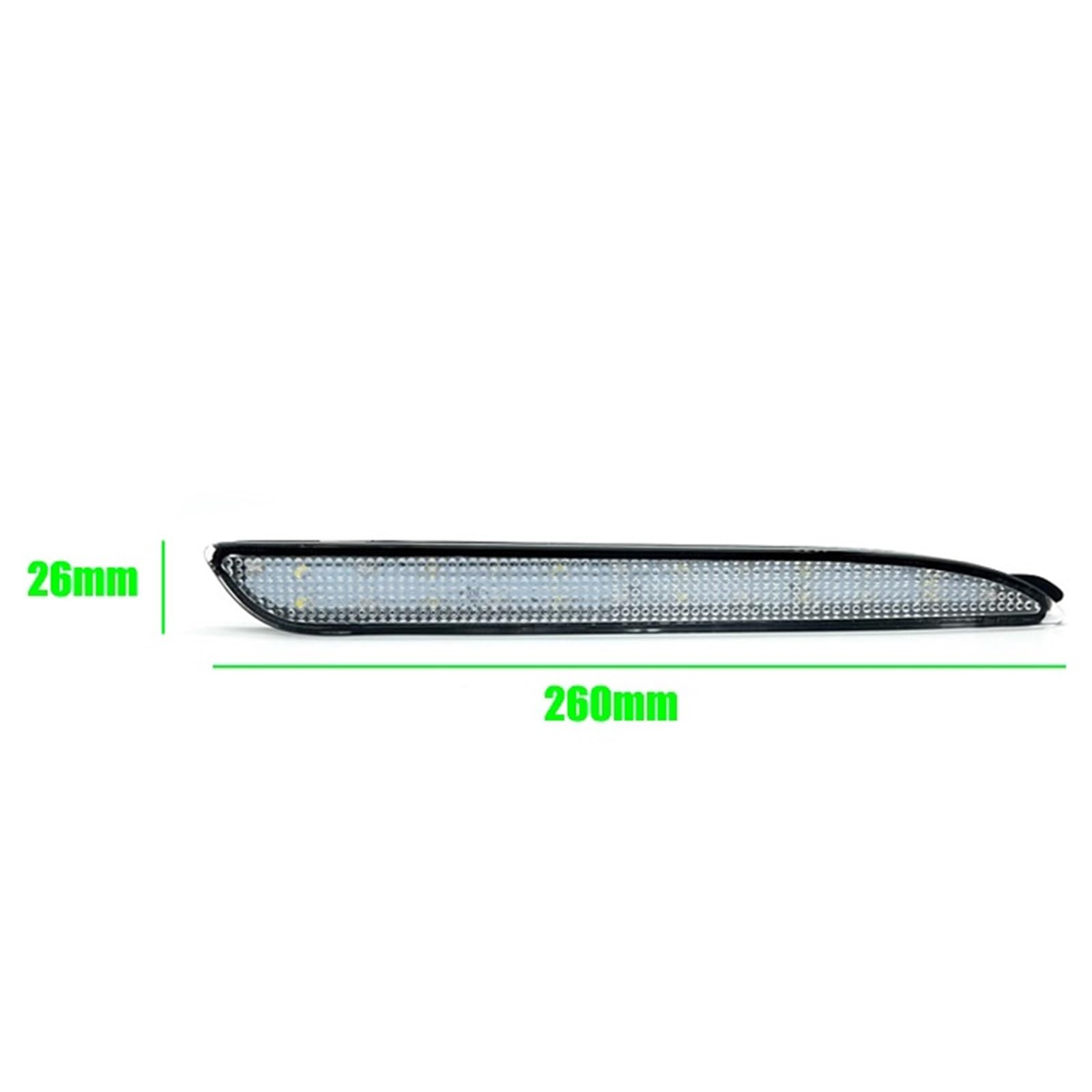 Auto fanali Posteriori 3 Funzioni Fanale Posteriore A LED Paraurti Gruppo Lampada Rosso Corsa E Jogging Luce di Freno Bianco Retromarcia per Axela 2010-2013 2011 2012