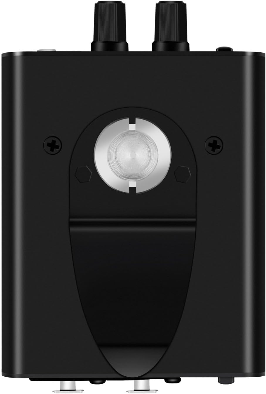 Personal Headphone Amp, in-Ear Monitor Headphone Amplifier, IEM System for Drummers, Bass Player Recording Audio Monitoring, 2-Channel Mono