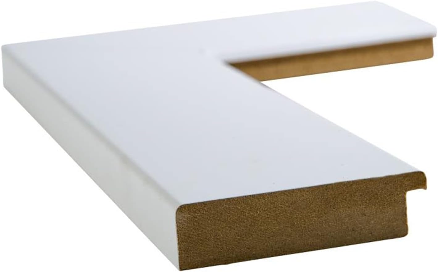 BrandtWorks, Wall Mirror, 32" x 36", Pure White : Home & Kitchen
