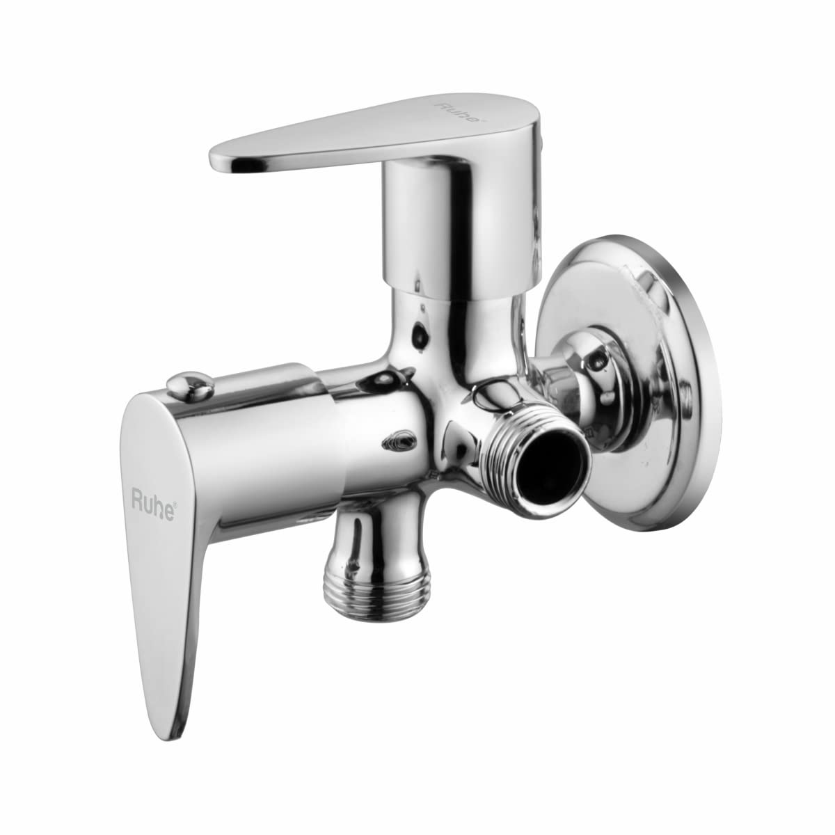 Ruhe Kubix Angle Valve Faucet - Chrome Finish -21