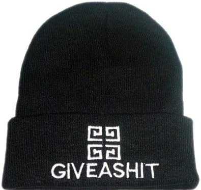 Giveashit Beanie Black
