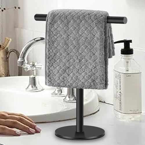 Soporte para toallas de mano para encimera que evita perforar pared 4
