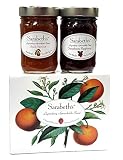 Sarabeth's Two Jar Gift Box Set - Two 9 oz. jars - Peach Apricot & Strawberry Raspberry