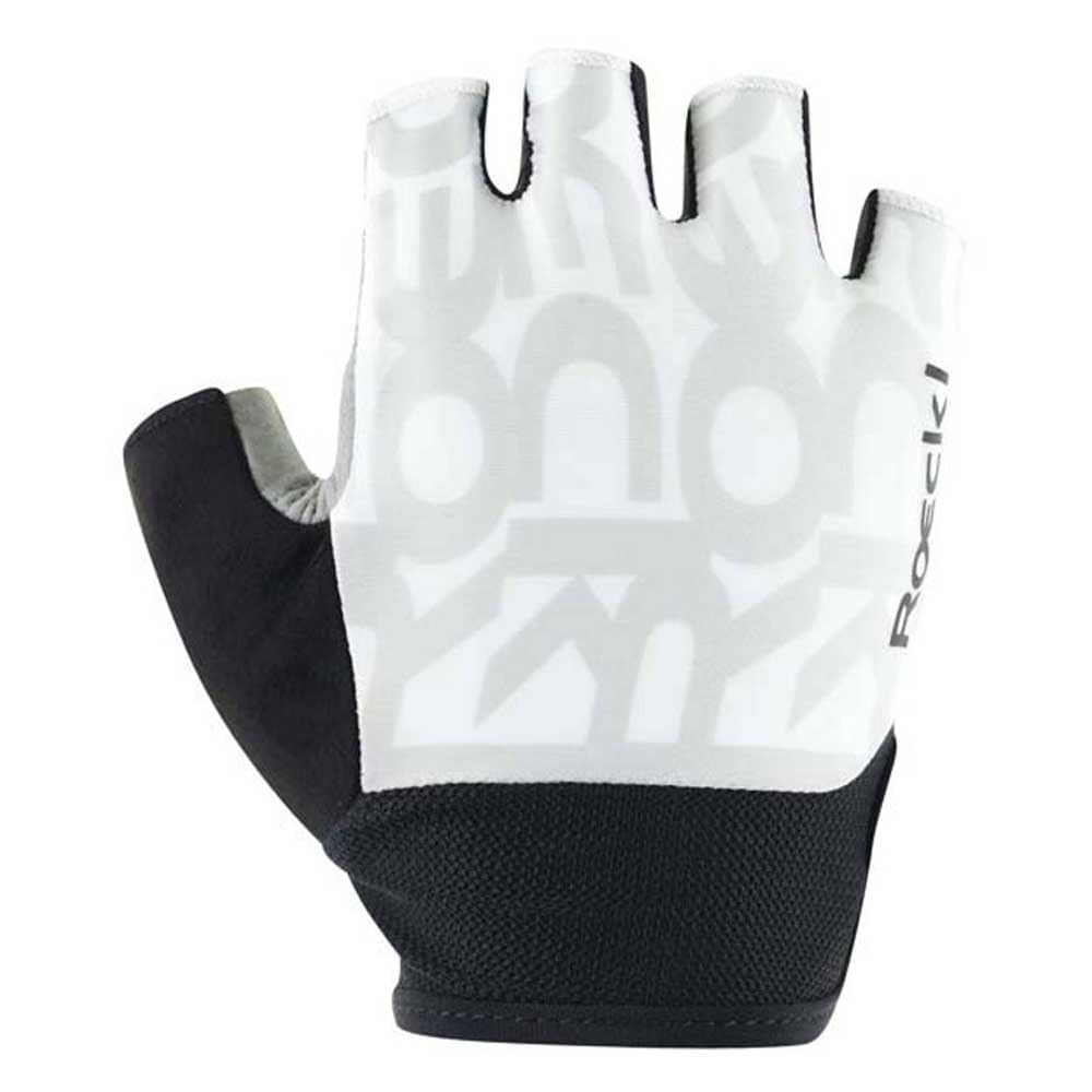 Roeckl Sports Bruneck 2 Gants de cyclisme courts blancs 2026 : taille : 11