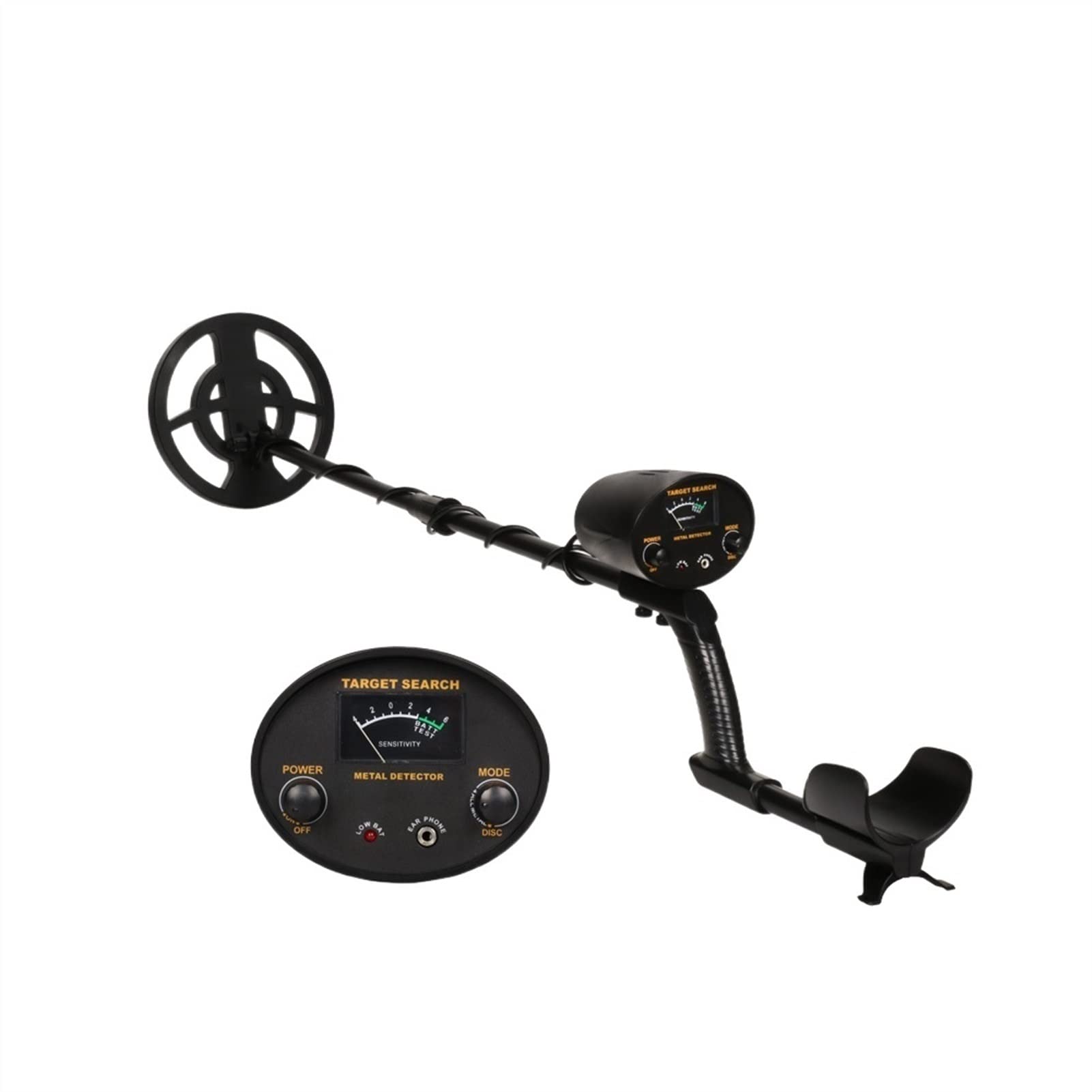 Metal Detector, Metal Detector Professional Metal Detector for Adults and Children Gold Finder Detector Underground Detector Metal Waterproof High-Precision Professional Treasure Hunt