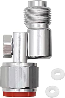 235486 7/8 Inch Thread 180 Degree Rotation Swivel Joint for Airless Paint Spray Gun Swivel Joint