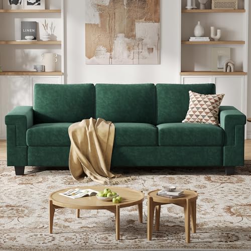 COPIAE 3 Seater Sofa Couch Deep Seat, 90" Modern