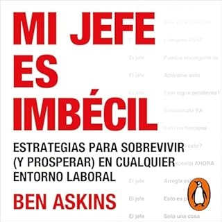 Diseño de la portada del título Mi jefe es imb&eacute;cil
