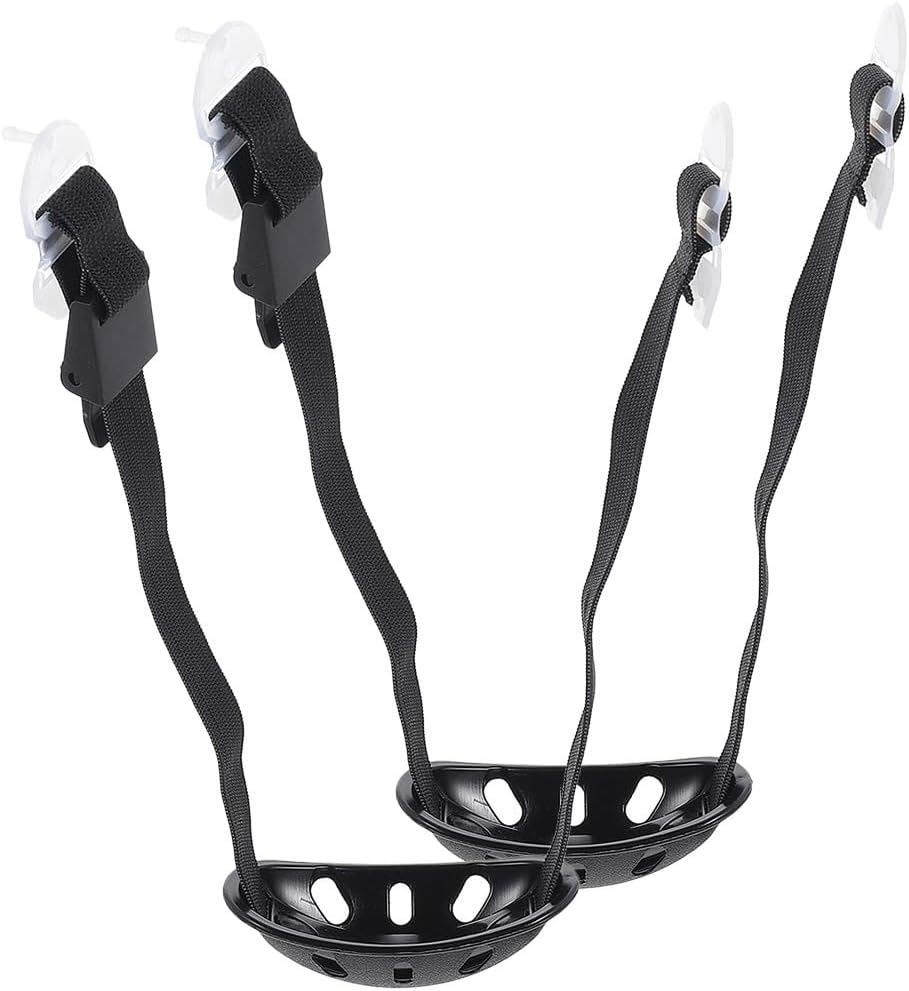 Toddmomy 2Pcs Adjustable Hard Hat Chin Strap with Y-Design for Enhanced Stability and Universal Compatibility - Black Safety Chin Holder