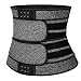 A+TTXH+L Regulowany haczyek Trainer talia Trainer Kobiety Sauna Pas Utrata masy ciała (Color : Style 2 Gray, Size : XL)