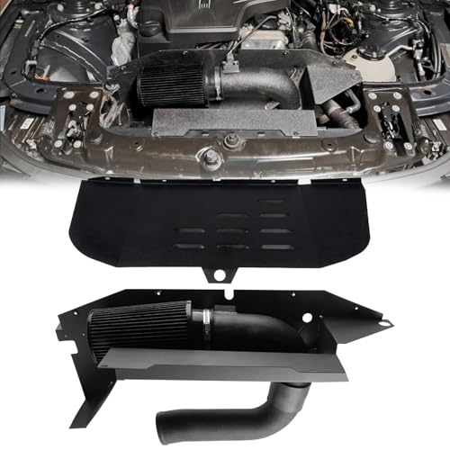 Cold Air Intake Compatible with 2012-2016 BMW 328i 228i 320i 420i 428i 220i N20 N26 F30 2.0T, Heat-Resistant Aluminum Pipe, High-Flow Filter