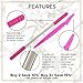 Epiwand Facial Hair Removal Kit for Women | Eyebrow Trimmer Razor & Face Epilator for Quick & Easy Hair Removal & Peach Fuzz Remover | No Batteries or Maintenance Required