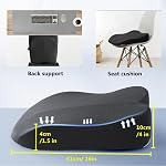 Adult Car Booster Seat Cushion, Car Seat Cushion for Driving Seat - Image 2